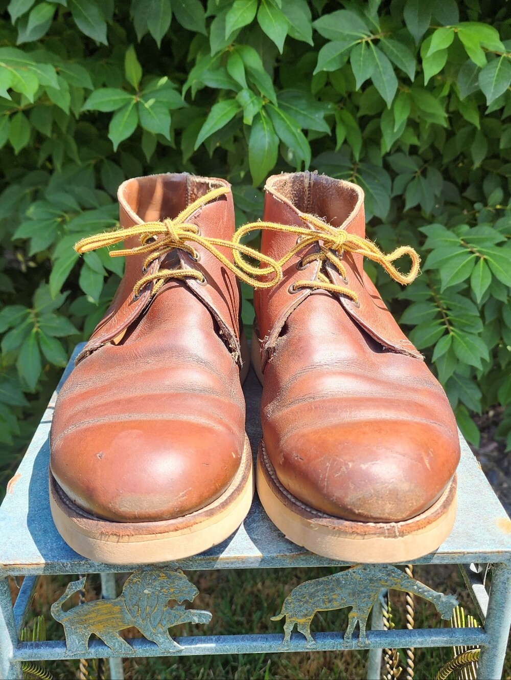 Red Wing 595 Chukka Boots Mens Sz 9.5 EE. Vintage